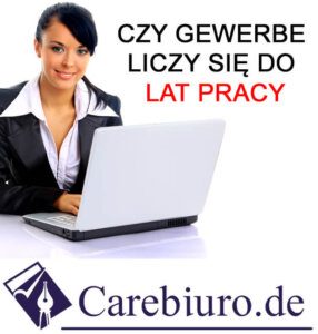 Gewerbe bez zameldowania Niemczech carebiuro.com